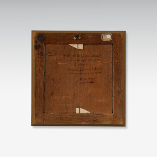 Zeus entführt Ganymed (Rückseite)