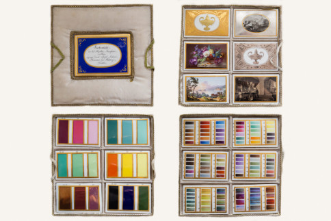 Sammeln, Kaufen, Schenken: Das Farbmusterkästchen, Deutsch