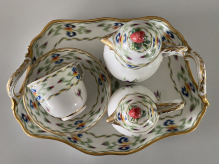 Objektgeschichte: Déjeuner mit Chinémuster, Deutsch