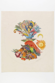 Entwurf: Platte Sonne, Mond und Erde