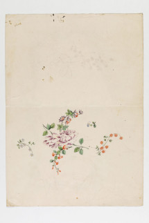 Entwurf: Dekor "Europäische Blumen"