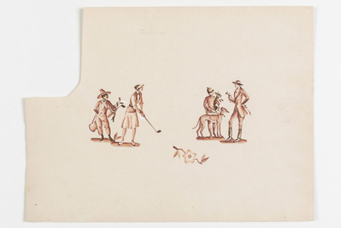 Entwurf: Teeservice Sportfiguren