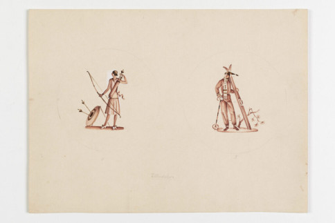 Entwurf: Teeservice Sportfiguren