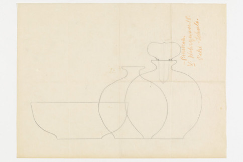 Entwurf: Drei Gefäßformen, Rohrbeck