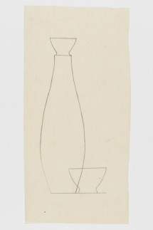 Entwurf: Karaffe mit Becher