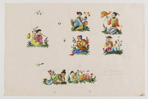 Entwurf: Chinoiserie-Service