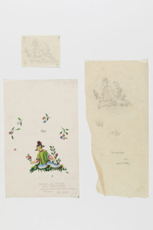 Entwurf: Chinoiserie-Dekor für ein Service