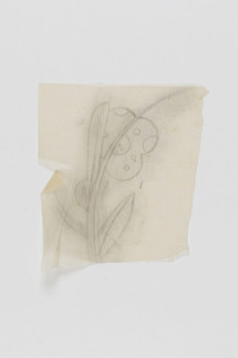 Pause: Stilisierte Blüte, in der Art von Mathilde Flögl