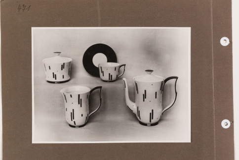 Historische Werbefotografie: Kaffeeservice Form 18
