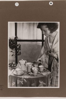 Historische Werbefotografie: Mokkaservice Form 16